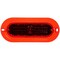 Truck-Lite Super 60, Led, Strobe, 36 Diode, Oval Red, Red Flange Mount, Class Ii, Metalized, Fit 'N Forget 60364R - alternate 2